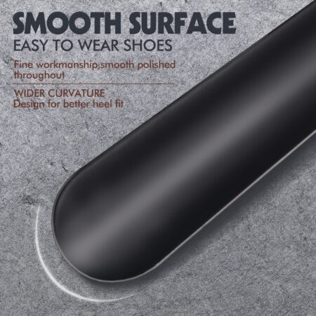 ZOMAKE Shoe Horn Long Handle for Seniors,Metal Long Shoehorn for Boots,16.5" Extra Long Sh - Image 4