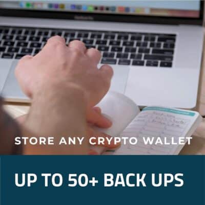 SHIELDFOLIO Stonebook - World's Most Secure Crypto Seed Phrase Storage Notebook - Hackproo - Image 3