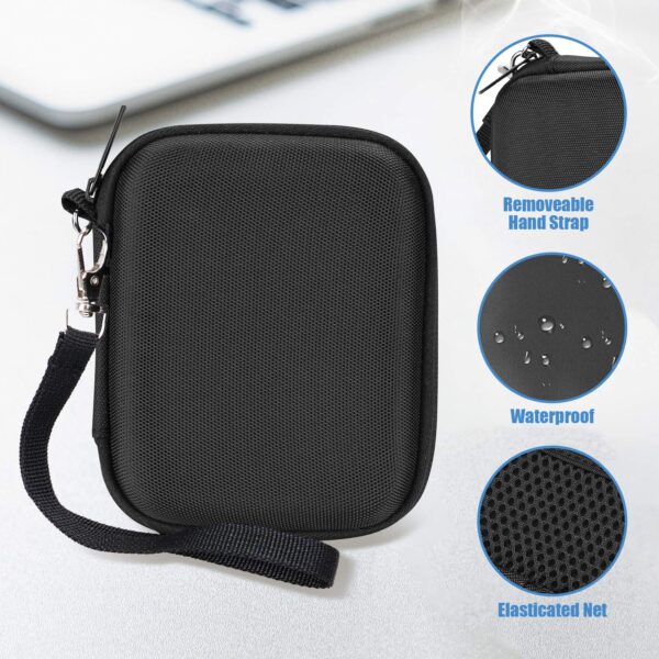 ProCase Hard Carrying Case Compatible for Samsung T7/ T7 Touch Portable SSD with 2 Cable T - Image 3