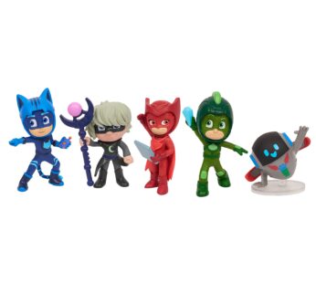 PJ Masks Super Moon Adventure Collectible Figures, 5 Pack, Kids Toys for Ages 3 Up by Just