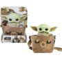 Mattel Star Wars Grogu Plush 10-inch Toy, Character Figure with Soft Body, Sounds & Carrie