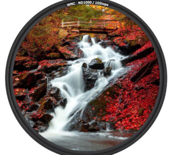 JJC 49mm ND Filter ND1000 Fixed 10-Stop Neutral Density Fader for Canon EOS R100 R50 R10 w