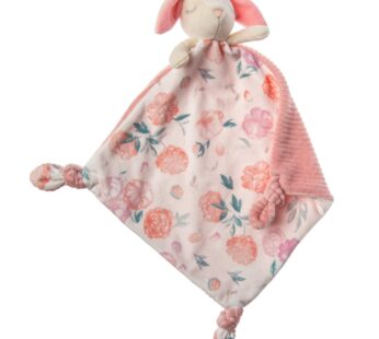 Mary Meyer Little Knottie Lovey Security Blanket, 10 x 10-Inches, Bunny