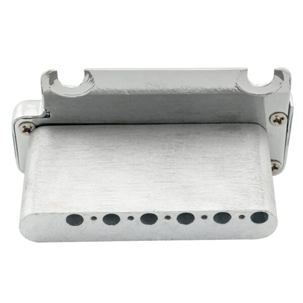 Wilkinson 52.5mm (2-1/16 inch) Full Block ST Guitar Tremolo Bridge Pop-In Arm 2-Point for - Image 4
