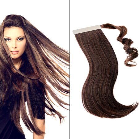180 Pieces Hair Extension Tape Tabs Double Sided Extension Tapes for Replacement, 4 x 0.8 - Image 2