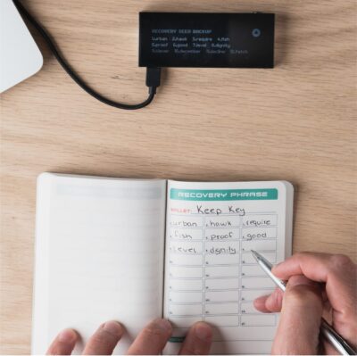 SHIELDFOLIO Stonebook - World's Most Secure Crypto Seed Phrase Storage Notebook - Hackproo - Image 2