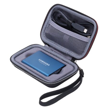 XANAD Case for Samsung T5/T3 SSD 1TB 2TB 500GB 250GB Within Size 3'' x 1.2'' x 1'' Portabl