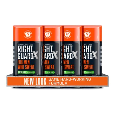 Right Guard Xtreme Defense Invisible Solid Antiperspirant & Deodorant ,72-Hour Odor Contro