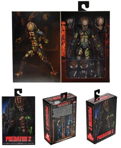 NECA - Predator 2 Ultimate Battle Damaged City Hunter 7 Action Figure, Battle Damaged City - Image 2