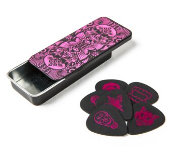 Jim Dunlop I Love Dust Magenta Guitar Pick Tin (ILDCT02)