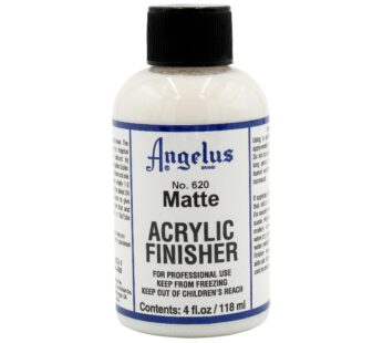 Angelus 620 Matte Acrylic Finisher, 4 Fl Oz (Pack of 1), Clear