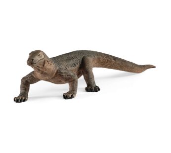 Schleich Wild Life Realistic Komodo Dragon Animal Figurine – Authentic Detailed Wild Komod