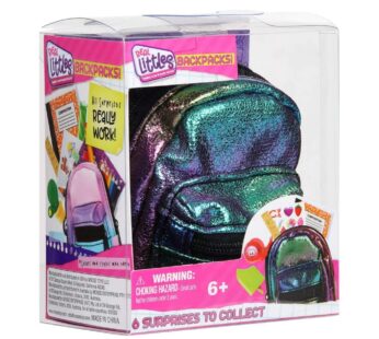 Real Littles Backpacks! One Backpack with 6 Surprises to Collect! Colors are Vary