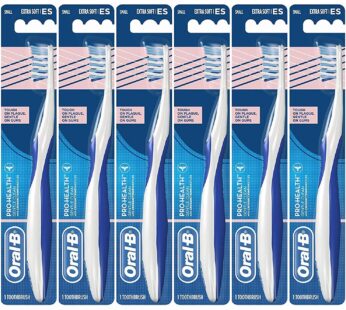 Oral-B Pro-Health Gentle Clean Cross Action Toothbrush for Sensitive Teeth, 35 Extra Soft,