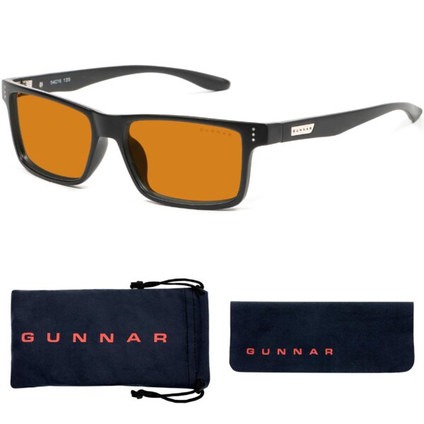 Blue Light Blocking Glasses for Computer, Sleep & Energy | Vertex/Onyx by Gunnar | Patente - Image 4