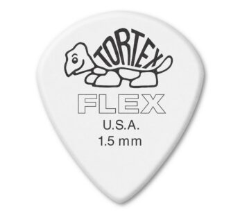 Jim Dunlop Tortex Flex Jazz III XL 1.5mm 12 Pack Guitar Picks (466P1.5)