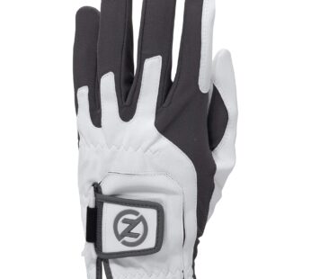 Zero Friction Stryker Performance Golf Glove, White, Universal-Fit