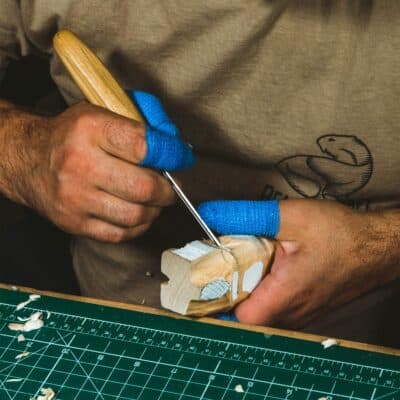 BeaverCraft Cut Resistant Tape Adherent Wrap Tape No-Cut Tape for Wood Carving and Whittli - Image 6