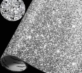 Rhinestones Sticker Sheet Crystal Self-Adhesive Bling Resin Glitter Rhinestone Sticker She