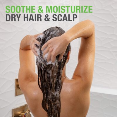Neutrogena Soothing & Calming Healthy Scalp Shampoo to Moisturize Dry Scalp & Hair, with T - Image 3