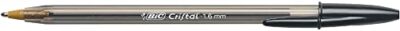 BIC Cristal Xtra Bold Ballpoint Pen, Bold Point (1.6mm) For Vivid And Dramatic Lines, Blac - Image 2