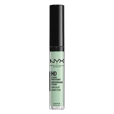 NYX PROFESSIONAL MAKEUP HD Studio Photogenic Concealer Wand, Medium Coverage - Green - Image 4