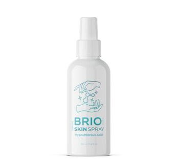 BRIOTECH Topical Skin Spray, Hypochlorous Acid Spray for Body & Face, Eyelid Cleanser, HOC
