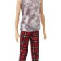 Barbie Ken Fashionistas Doll #176 with Sculpted Brunette Ombre-Tipped Hair Wearing a Sleev