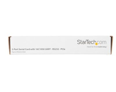 StarTech.com 2-Port PCI Express Serial Card with 16C1050 UART - RS232 Low Profile Serial C - Image 8