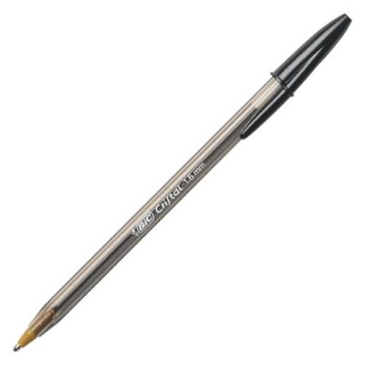 BIC Cristal Xtra Bold Ballpoint Pen, Bold Point (1.6mm) For Vivid And Dramatic Lines, Blac - Image 5