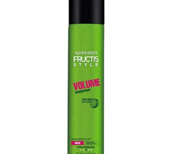 Garnier Fructis Style Volume Anti-Humidity Hairspray, Extra Strong Hold, 8.25 oz.