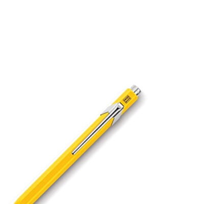 Creative Art Materials Caran D'ache Ballpoint Pen Metal Yellow (849.010) - Image 3