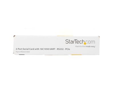 StarTech.com 2-Port PCI Express Serial Card with 16C1050 UART - RS232 Low Profile Serial C - Image 11