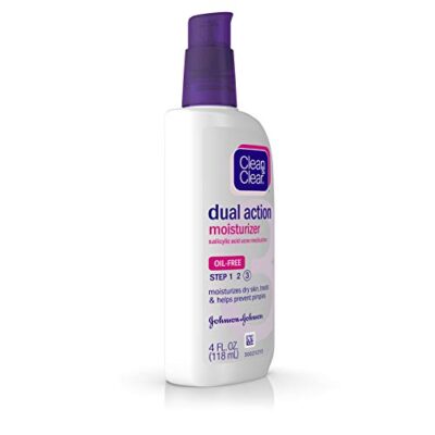 Clean & Clear Essentials Dual Action Facial Moisturizer with Salicylic Acid Acne Medicatio - Image 6
