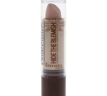 Rimmel London Hide the Blemish – 105 Golden Beige – Concealer Stick, Ultra-Creamy, Easy to