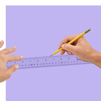 Westcott 10562 Acrylic Clear Ruler, 12 In - Image 5