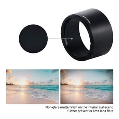 Reversible RF 85mm Bayonet Lens Hood Shade for Canon RF 85mm f/2 Macro is STM Lens on Cano - Image 4