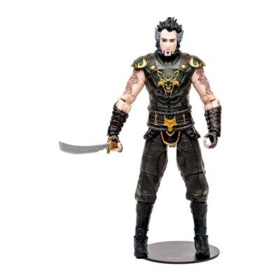 McFarlane DC Gaming Build-A Wave 1 Batman Arkham City 7-Inch Ra'S Al Ghul Action Figure wi