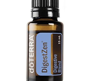 DoTerra DigestZen 15ml – Pure Essential Oil Digestive Blend with Peppermint, Ginger and Ot