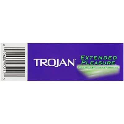 TROJAN EXTENDED PLEASURE Climax Control Extended Pleasure Condoms, 12 Count - Image 11
