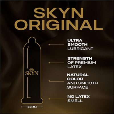 SKYN Non-Latex Lubricated Condoms, 12 Count - Image 5