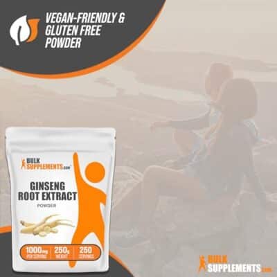 BulkSupplements.com Ginseng Root Extract Powder - Ginseng Supplement, Ginseng Herbal Suppl - Image 6