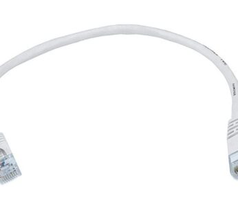 Monoprice 1FT 24AWG Cat6 550MHz UTP Ethernet Bare Copper Network Cable – White