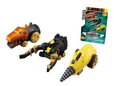 BANDAI Power Rangers Goseiger Gosei Header Leandick Landic Brother Set - Image 2