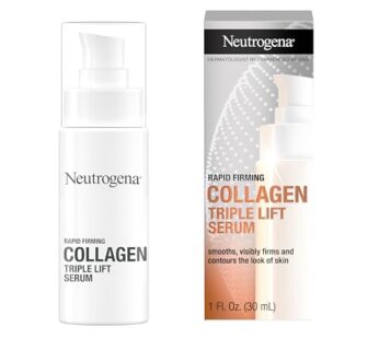 Neutrogena Rapid Firming Collagen Triple Lift Face Serum, Hydrating Serum with Collagen &