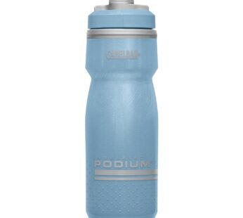CamelBak Podium Chill Insulated Bike Water Bottle – Easy Squeeze Bottle – Fits Most Bike C