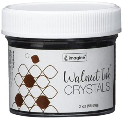 Tsukineko WIINK001 Walnut Ink Crystals 2 Ounces/Jar-