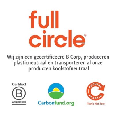 Full Circle Reusable Cellulose Sponge Clothes, 3 Pack, Set of 3, Multicolor, 3 Count - Image 6