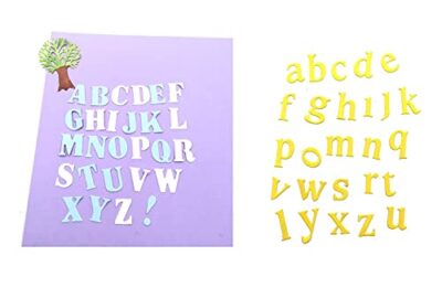 Metal Capital 26 Alphabet Cutting Dies, Lowercase 26 Letters Alphabet Die Cuts for Card Ma - Image 4