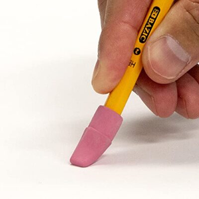 BAZIC Pink Eraser Top, Latex Free Pencil Tops Erasers, Arrowhead Caps Erasers for Kids Stu - Image 6